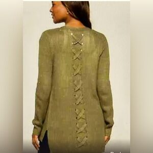 NEW! Pinque Jamelya Back Detail Cardigan